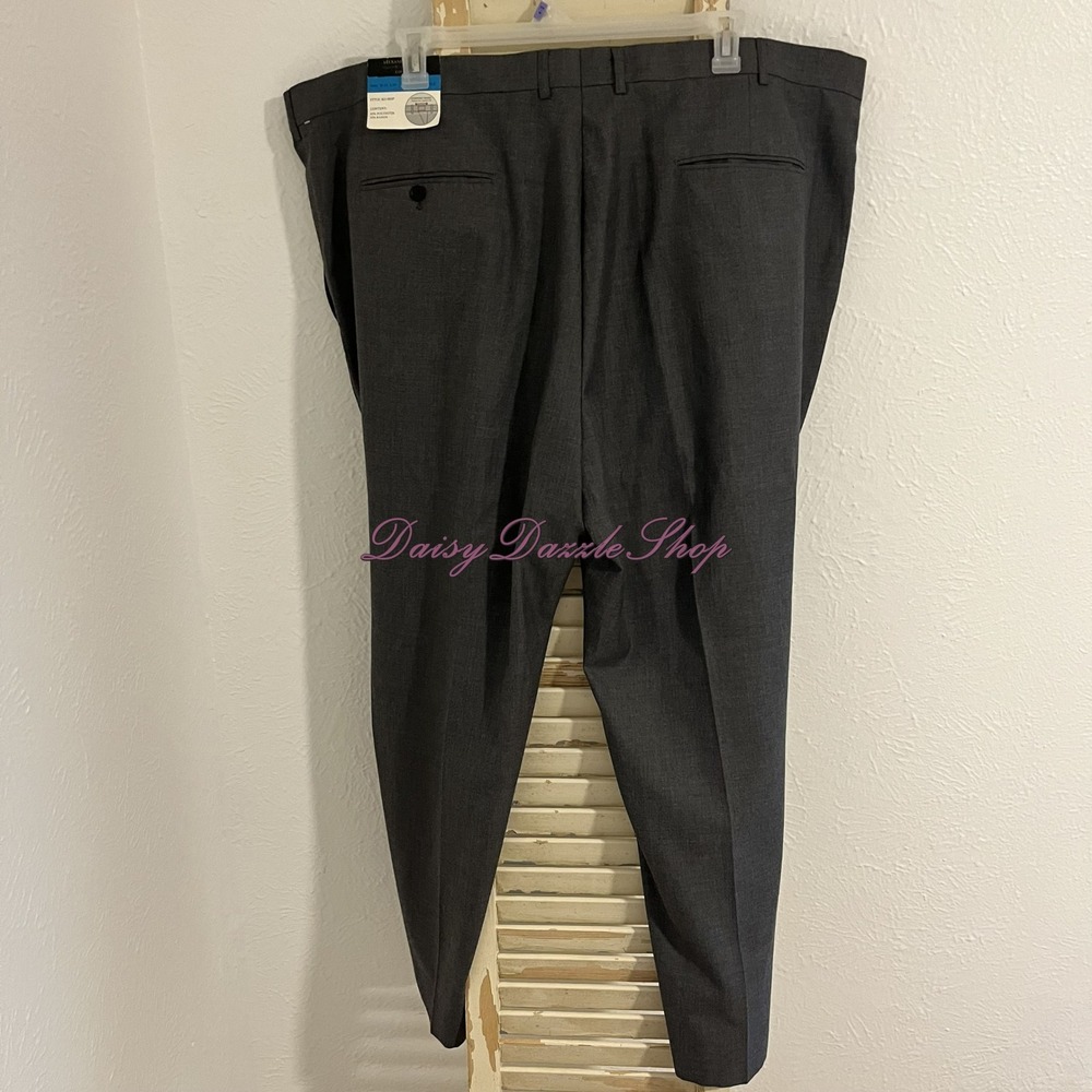 Colours By Alexander Julian Mens Trousers Grey 52 x 30 Office NWT 💼 - Picture 7 of 13